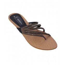 Luxurious Diamante Decoration Slippers RG-016